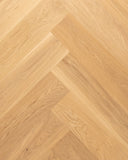 VISGRAAT EIK SELECT 15X150X600 MM BORSTEL OLIE WIT V4 0.72 m2/pak - 112 p/pal - 80.64 m2/pal