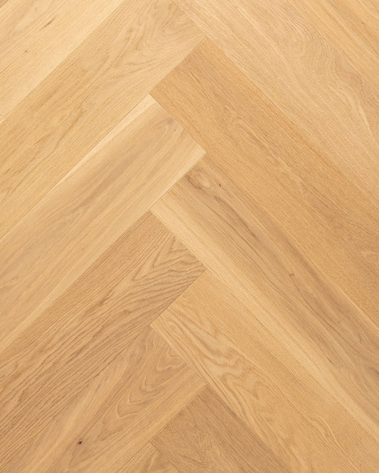 VISGRAAT EIK SELECT 15X150X600 MM BORSTEL OLIE WIT V4 0.72 m2/pak - 112 p/pal - 80.64 m2/pal